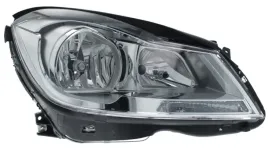 mercedes-w204-reflektor-przedni-lampa-przednia-prawa-srebrna