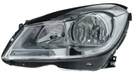 mercedes-w204-reflektor-przedni-lampa-przednia-lewa-srebrna