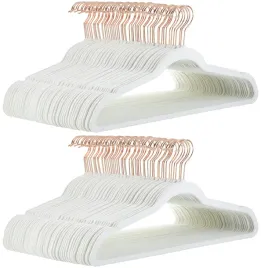 amazonbasics-wieszaki-100szt-do-ubran-kremowe-rozowe-zloto