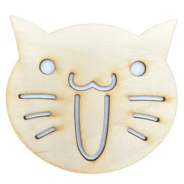 kot-drewniana-podkladka-kotek-decoupage-dekor