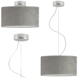 lampa-sufitowa-zyrandol-lampa-wiszaca-abazur-zwis-led-e27-blues-szara-30cm