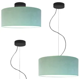 lampa-sufitowa-zyrandol-lampa-wiszaca-abazur-led-e27-blues-welur-mieta-30cm