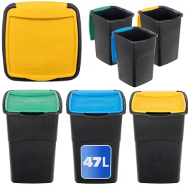 3x-kosz-na-smieci-47l-pojemnik-kuchni-odpady-kubel-smietnik-zestaw-curver