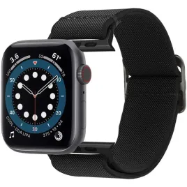 pasek-spigen-watch-band-lite-fit-do-apple-watch-49-42-45-44-mm-czarny