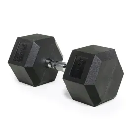 hantel-ogumowany-stalowy-trexo-hex-15-kg-czarny-antyposlizgowa-powierzchnia