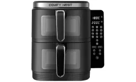 frytkownica-beztluszczowa-air-fryer-comfy-nest-11l-z-dwoma-szufladami-2800w