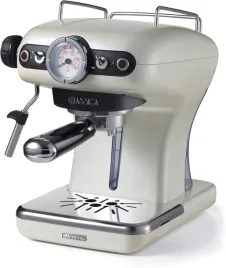 ariete-1389pe-espressomaschine-classica-kolbowy-kawa-spienianie-mleka