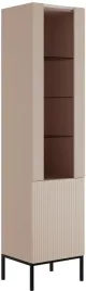 witryna-na-ksiazki-50-cm-civo-wysoka-z-szufladami-przeszklona-do-salonu