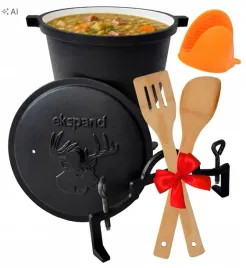 kociolek-zeliwny-5l-emaliowany-garnek-mysliwski-pieczonka-na-ognisko-grill
