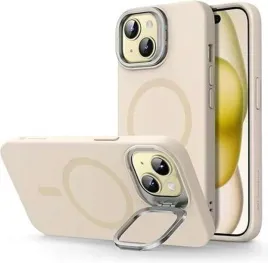 esr-cloud-soft-case-stash-stand-halolock-etui-do-iphone-15-light-tan