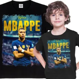dziecieca-koszulka-pilkarska-francja-kylian-mbappe