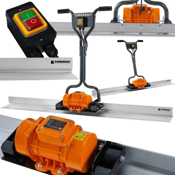 LISTWA ŁATA WIBRACYJNA ELEKTRYCZNA LISTWA 1,5m PM-ELW-200T 200W ,230V