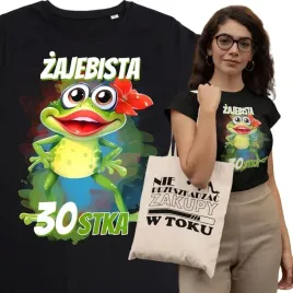 damska-koszulka-prezent-na-30-urodziny-zajebista-30stka-torba-gratis