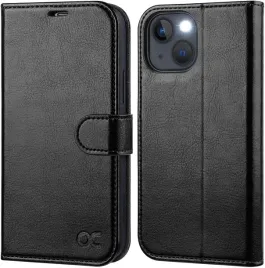 ocase-portfelowe-etui-ochronne-do-iphone-13-skorzane-czarne-podstawka