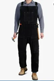 leaseek-black-rozciety-fartuch-spawalniczy-czarny-skora-rozmiar-42