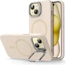 etui-esr-cloud-soft-case-stash-stand-halolock-do-iphone-15-light-tan