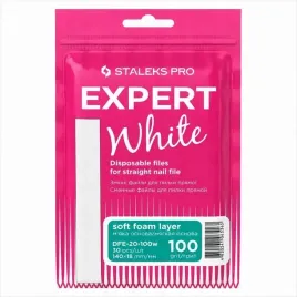 staleks-zestaw-bialych-nakladek-pro-expert-dfe-20-100w-140-x-18-mm-30-szt