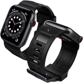 pasek-spigen-rugged-band-apple-watch-9-8-7-se-2022-38mm-40mm-czarny-mat