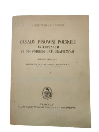 zasady-pisowni-polskiej-jodlowski-taszycki-slownik-1956-wyd-xiii-ossolineum