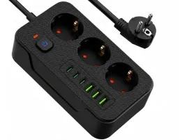 przedluzacz-listwa-zasilajaca-czarna-3m-3-gniazda-220v-3x-usb-a-3x-usb-c