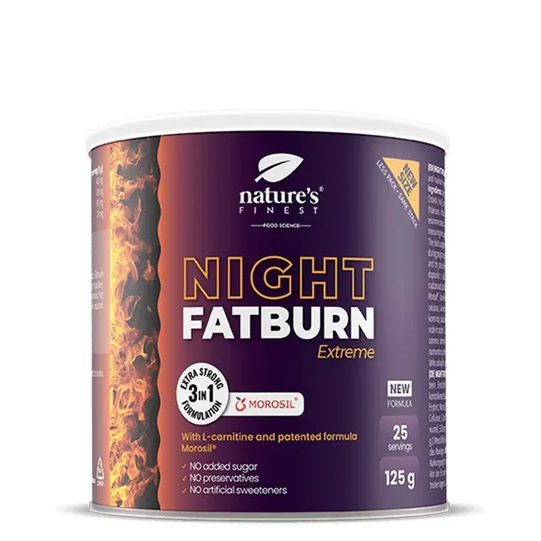 Nocne Spalanie Tłuszczu  - Morosil®, L-karnityna i Waleriana - 150 g
