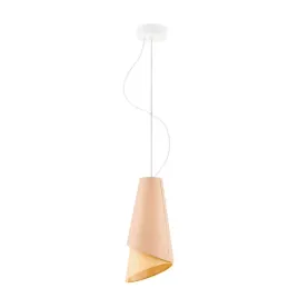 lampa-sufitowa-wiszaca-zyrandol-led-e27-bezowy-abazur-stozkowy-regulowana