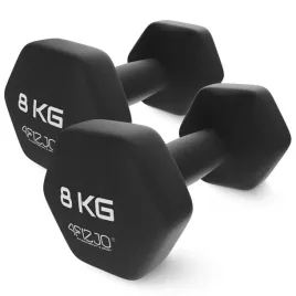 hantle-ciezarki-do-cwiczen-hantelki-zeliwne-antyposlizgowe-zestaw-2x8-kg