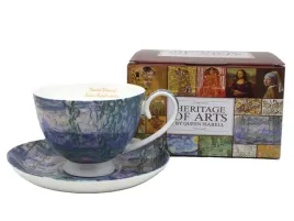 filizanka-ze-spodkiem-250ml-monet-nenufary