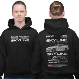meska-bluza-nissan-skyline-z-kapturem-sport-auto-tuning-prezent