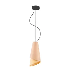 lampa-sufitowa-wiszaca-zyrandol-led-e27-bezowy-abazur-stozkowy-regulowana