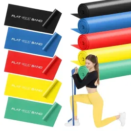 zestaw-5-gum-tasm-do-cwiczen-treningu-rehabilitacyjna-fitness-flat-band-2m
