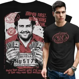 koszulka-meska-rule-out-streetwear-empire-hustle-el-patron-pablo-escobar