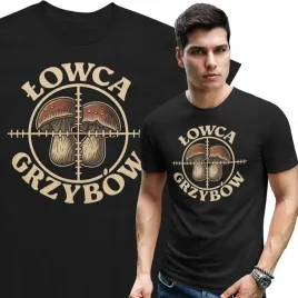 koszulka-meska-dla-grzybiarza-nadruk-grzyby-las-hobby-prezent