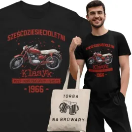 koszulka-prezent-na-60-urodziny-1966-klasyk-prl-jawa-350-torba-gratis