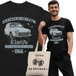 koszulka-prezent-na-60-urodziny-1966-klasyk-prl-fso-syrena-torba-gratis