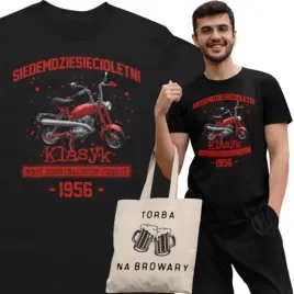 koszulka-prezent-na-70-urodziny-1956-klasyk-prl-motorynka-torba-gratis