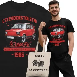koszulka-prezent-na-40-urodziny-1986-klasyk-prl-fiat-126p-torba-gratis