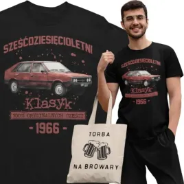 koszulka-prezent-na-60-urodziny-1966-klasyk-prl-fso-polonez-torba-gratis