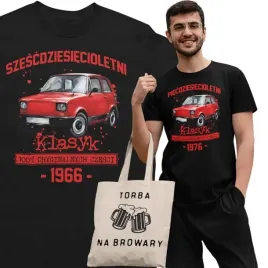 koszulka-prezent-na-60-urodziny-1966-klasyk-prl-fiat-126p-torba-gratis