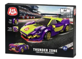 elefun-thunder-zone-samochod-auto-wyscigowka-fioletowo-zolta-klocki-261el