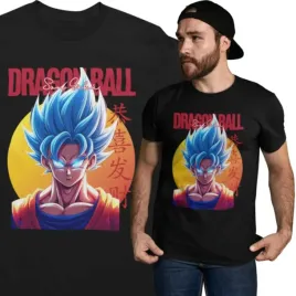 meska-koszulka-dragon-ball-z-son-goku-blue-anime-manga-silownia-gym
