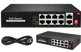 switch-poe-do-kamer-ip-8xpoe-96w-100mbps-2x-uplink-mocny