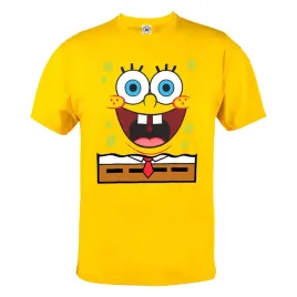meska-koszulka-bajka-spongebob-twarz-krawat