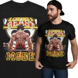meska-koszulka-one-piece-luffy-beast-mode-anime-manga-silownia-gym