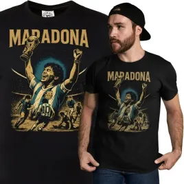 meska-koszulka-pilkarska-diego-maradona-argentyna-mlodziezowy-t-shirt