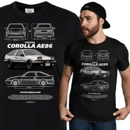 meska-koszulka-na-prezent-motoryzacyjna-corolla-ae86-initial-d2