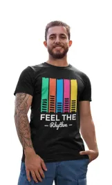 koszulka-muzyczna-dla-melomana-feel-the-rhythm