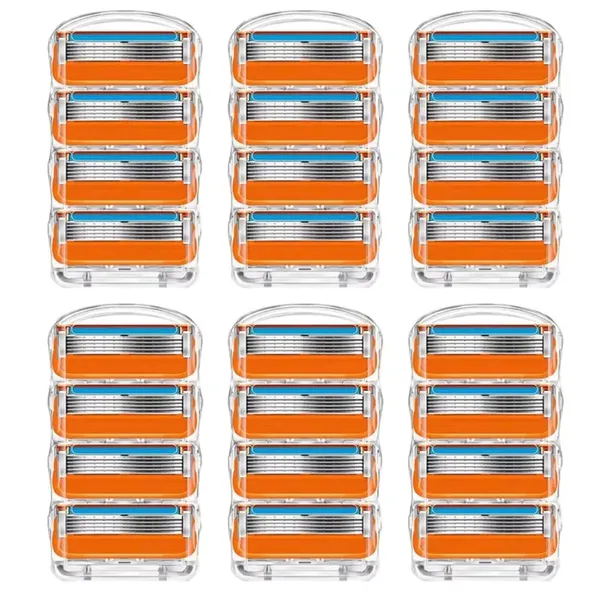 24x sztuk WKŁADY GILLETTE FUSION 5 PROGLIDE POWER OSTRZA NOŻYKI DO GOLENIA