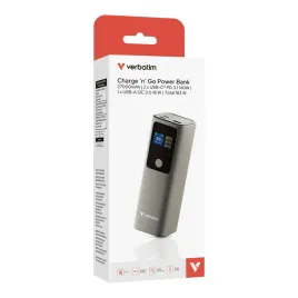 powerbank-verbatim-charge-n-go-27000mah-usb-a-usb-c-pd-3-1-gray