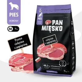 pan-miesko-karma-sucha-pies-dorosly-i-senior-cielecina-jagniecina-m-9kg